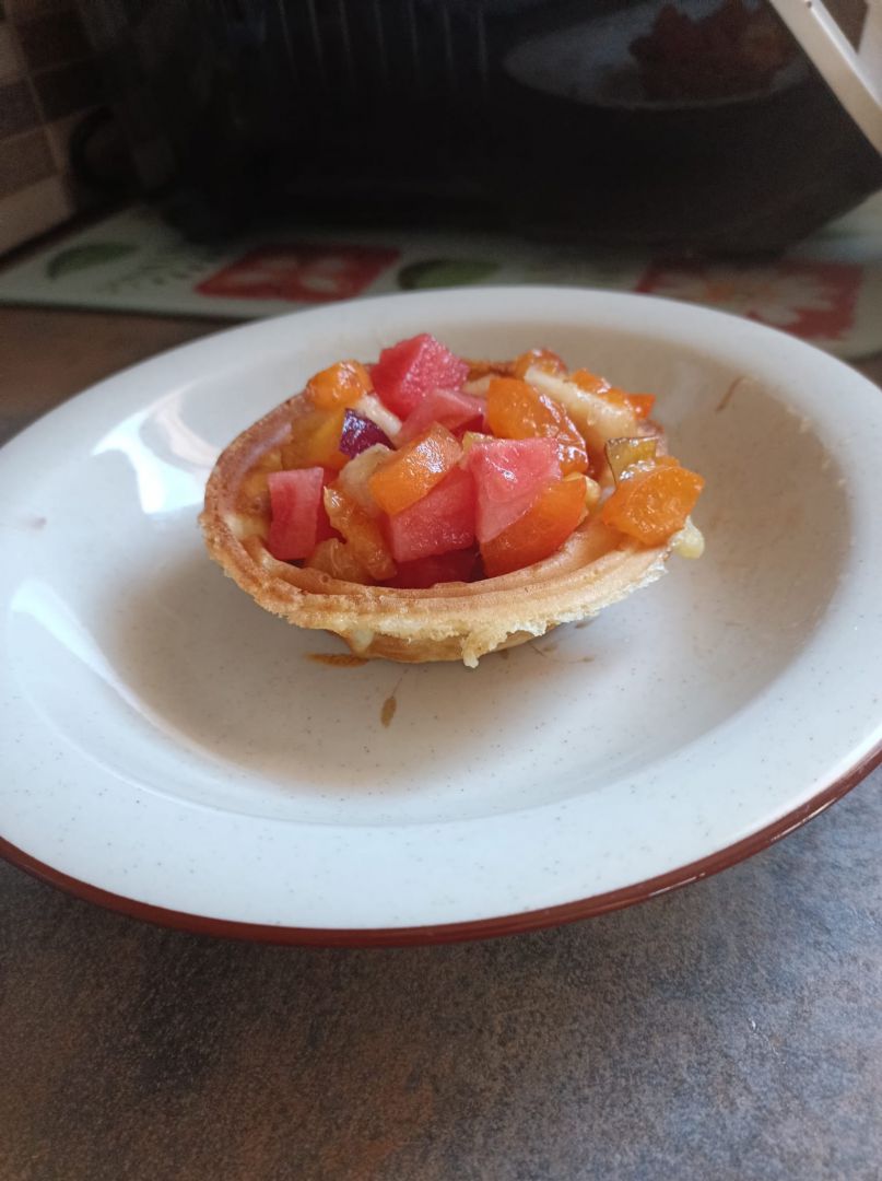 Recette Gaufres coupelles au gaufrier Starblue* sur Gigi est en cuisine