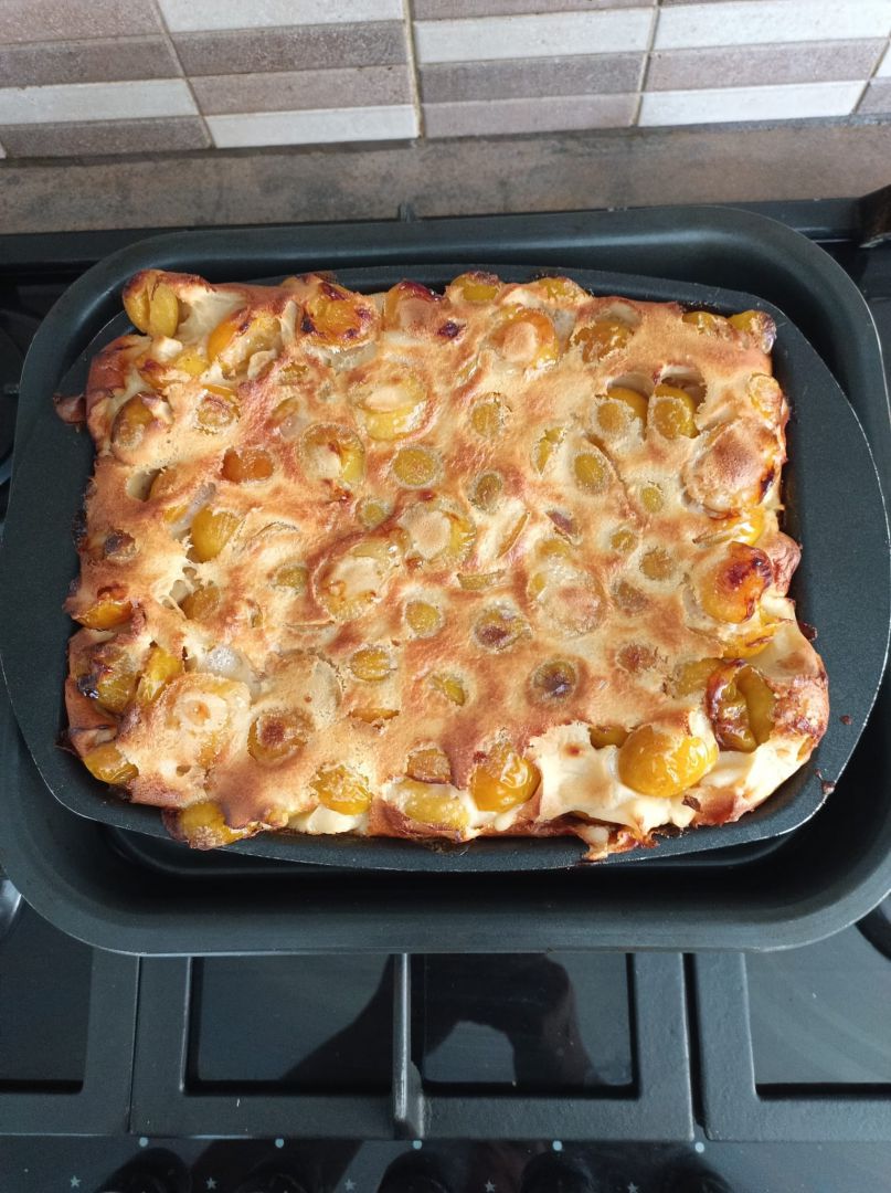 Recette Far aux mirabelles et le combi NInja sur Gigi est en cuisine