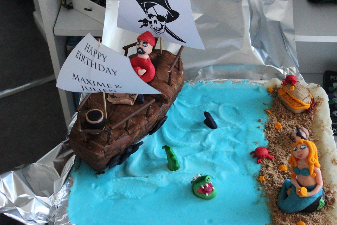 Pirate en pâte de modelage pour Cake Design - Tutoriel vidéo