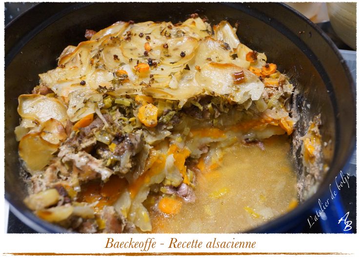 Recette Baeckeoffe de canard sur chrisrecettes