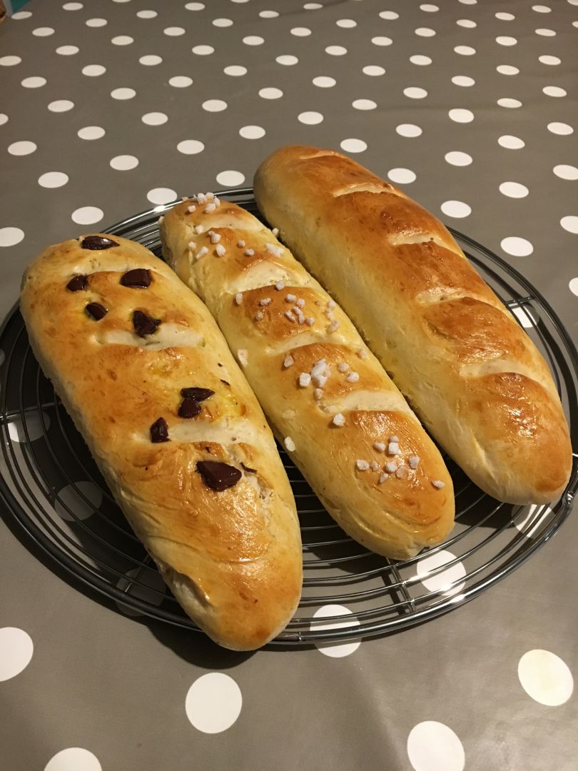 Recette 🥖 Baguettes viennoises sur La cuisine de Cécile - Blog de ...