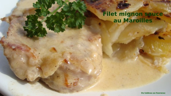 Filet Mignon Sauce Maroilles