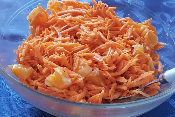 Recette Salade de carottes à l'orange