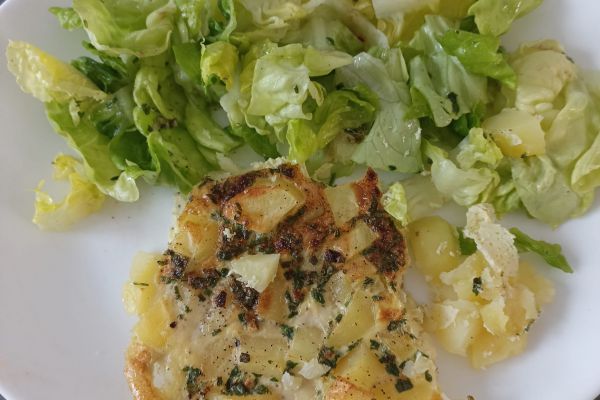 Recette Frittata à ma façon au combi ninja