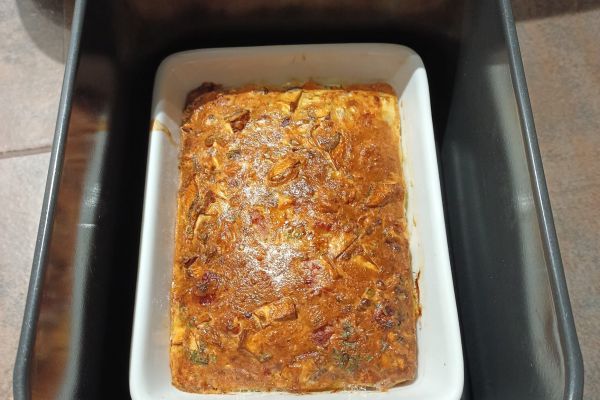 Recette ma fausse quiche à l'air fryer Ninja AF 400eu