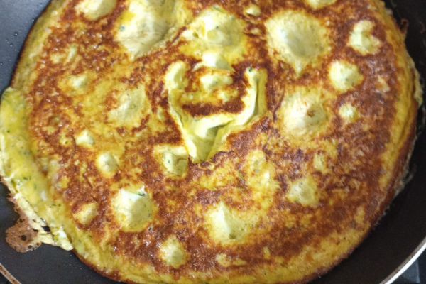 Recette Omelette à la courgette