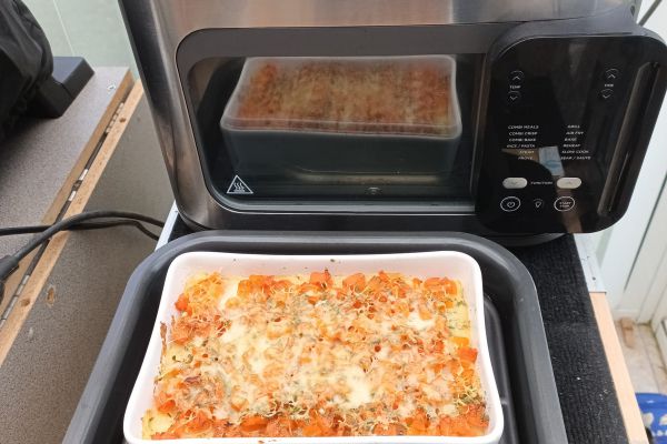 Purée de pdt aux dés de carottes ( combi ninja)