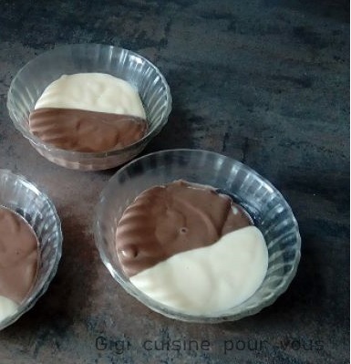 Recette crème arlequin vanille et cacao au compact cook pro