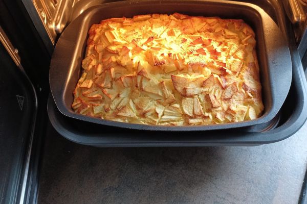 Recette Clafouti aux pommes au COMBI NINJA