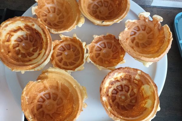 Recette Gaufres coupelles au gaufrier Starblue*