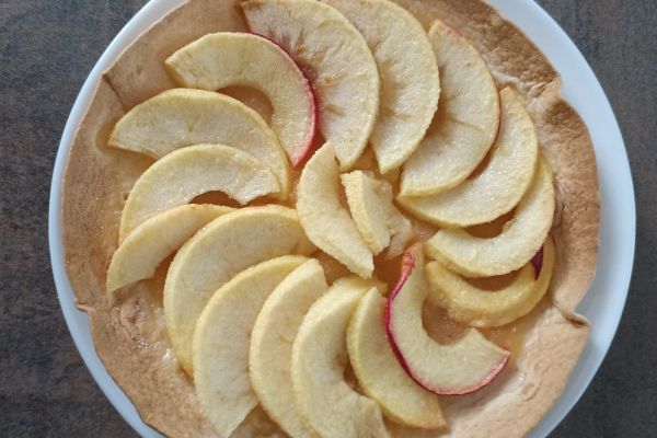 Recette Wrap façon tarte aux pommes au combi Ninja