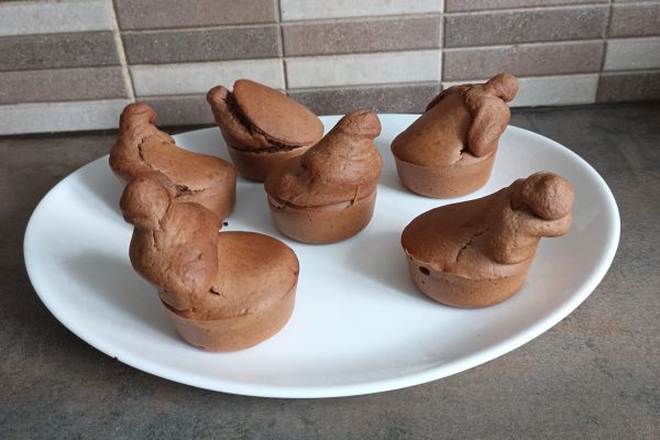 Recette Muffins Nesquik au long nez de Gigi au combi ninja