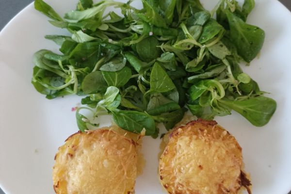 Recette Muffins pdt jambon au combi ninja