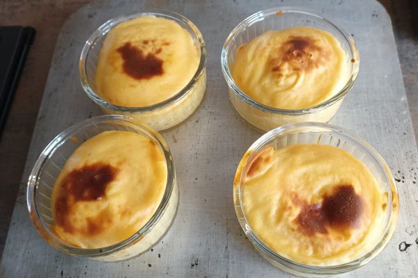 Recette Flan parisien individuel au COMBI NINJA