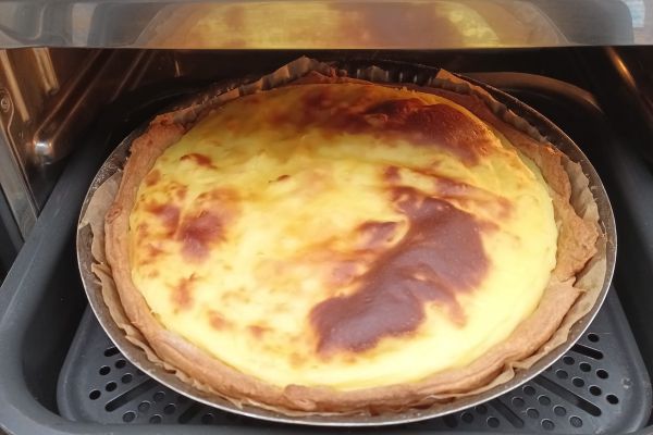 Tarte au flan pâtissier au combi ninja