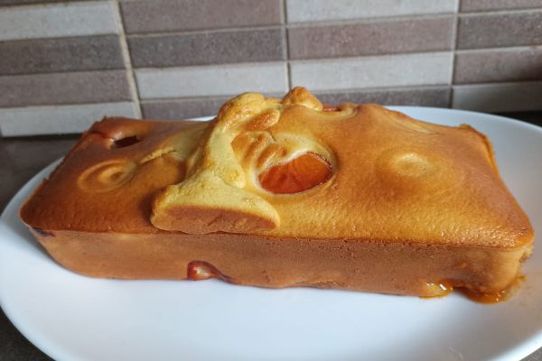 Recette Cake aux abricots avec le combi ninja