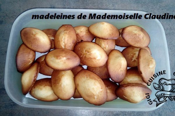 Madeleines de Mademoiselle Claudine (pour diabétiques)