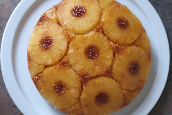 Recette Gâteau à l'ananas au combi Ninja