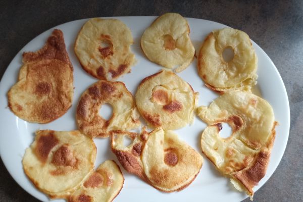 Rondelles pommes façon beignet au COMBI NINJA