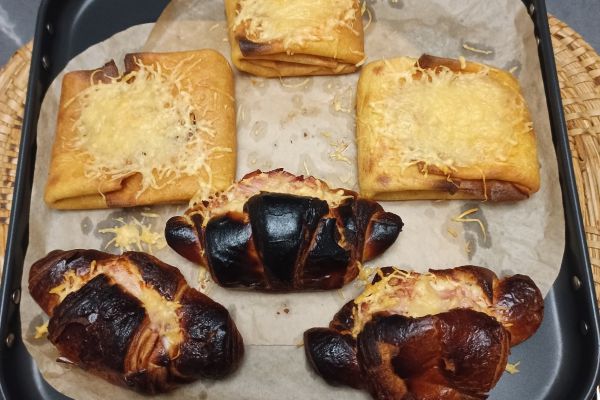 Recette Croissants farcis au COMBI NINJA