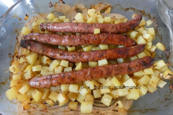 Recette Chipo aux herbes et pommes de terre au four
