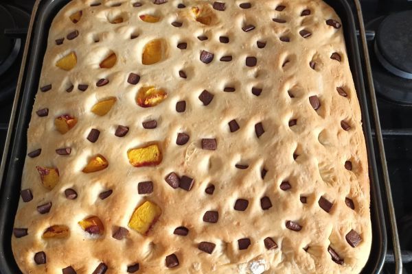 Ma focaccia version sucrée au combi Ninja