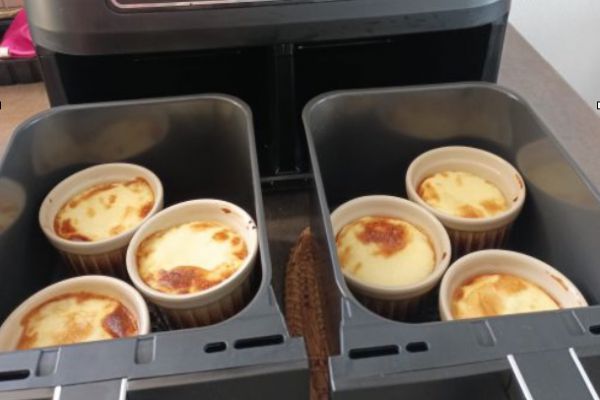 Recette Crème aux oeufs à l'air fryer Ninja AF400eu