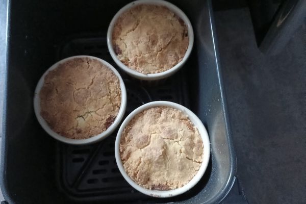 Recette Crumble de bananes à l'air fryer Ninja AF400eu