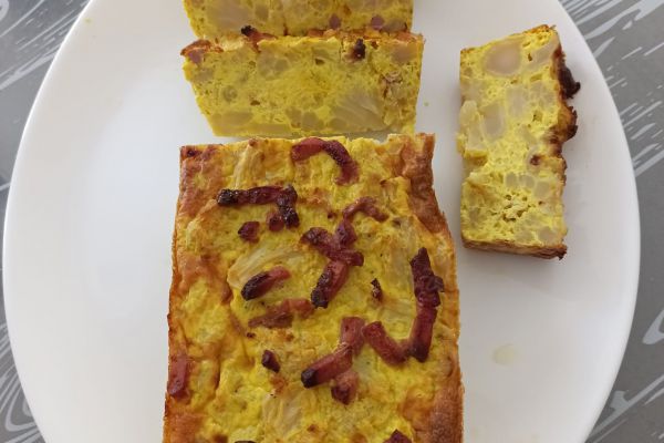 Recette Terrine de chou fleur et lardons de volaille au combi Ninja