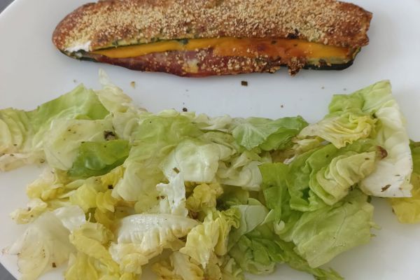 Recette Cordons bleus de courgettes au combi ninja