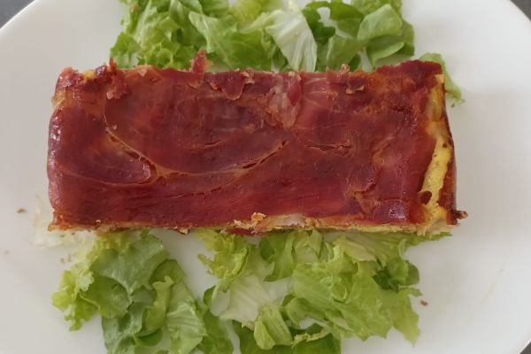 Recette Tatin quiche au serrano au combi ninja