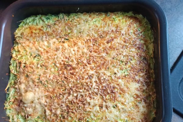 Recette Gratin courgettes râpées au COMBI NINJA