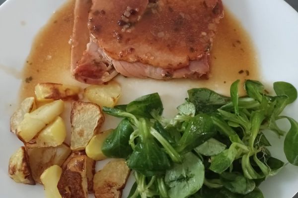 Recette Jambon blanc sauce madère au combi ninja