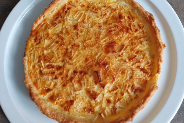 Tarte aux pommes au combi Ninja