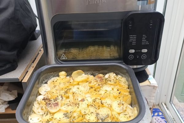 Mon gratin de pommes de terre au combi ninja