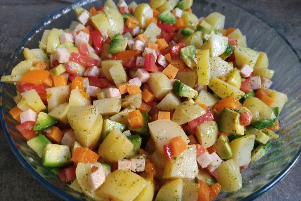 Recette Salade d'été vide frigo 