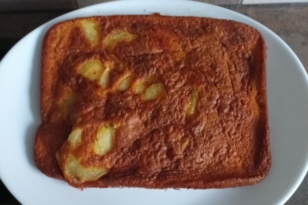 Recette Gâteau invisible poires au COMBI NINJA