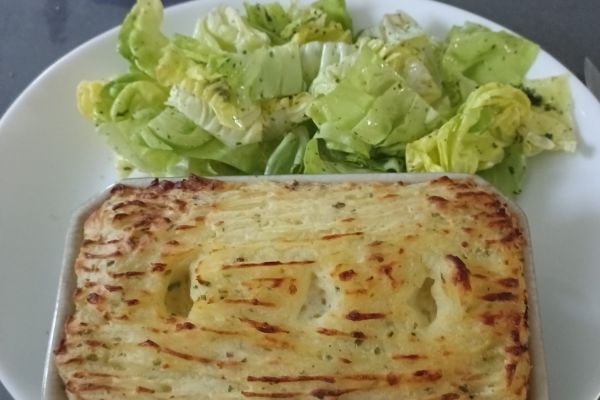 Recette Parmentier de sardines ou de thon au COMBI NINJA