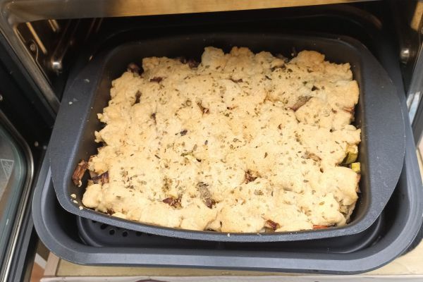 Crumbles de légumes au combi ninja