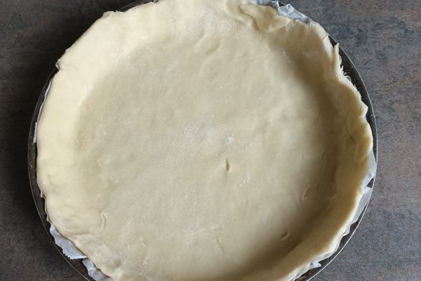 Pâte brisée pour moule 25 cms