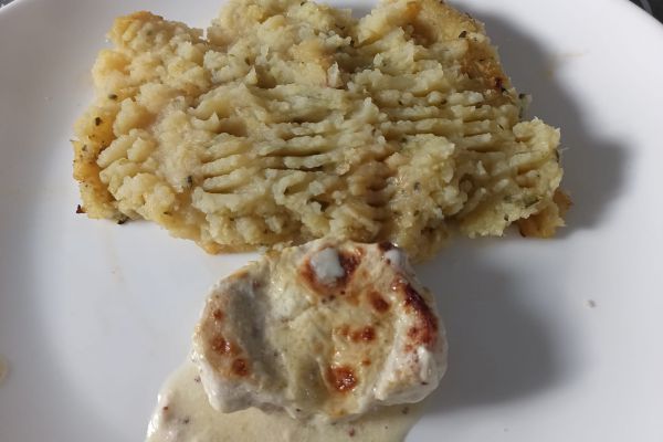 Médaillons de dinde et sa purée air fryer Ninja et combi Ninja