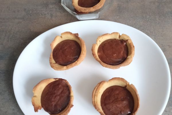 Recette Mousse au chocolat et framboises