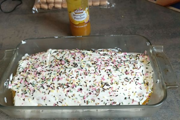 Tiramisu coulis mangue passion 