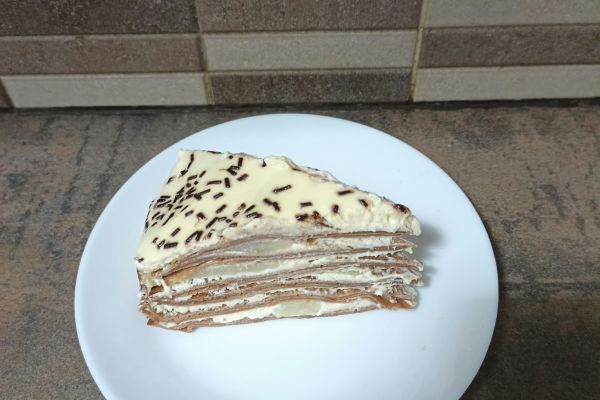 Mon tiramisu de crêpes au chocolat 