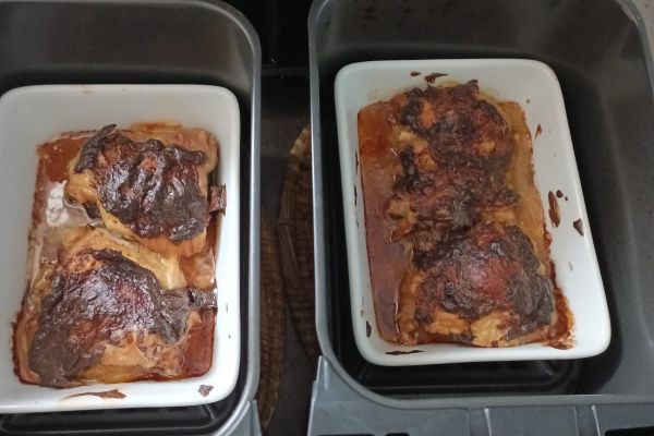 Hauts de cuisse de poulet à l'air fryer AF400eu