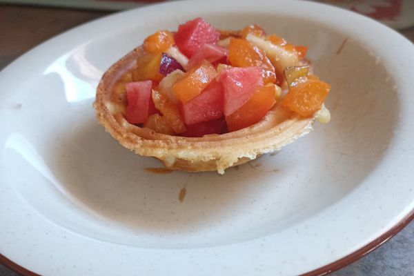 Recette Gaufres coupelles au gaufrier Starblue*