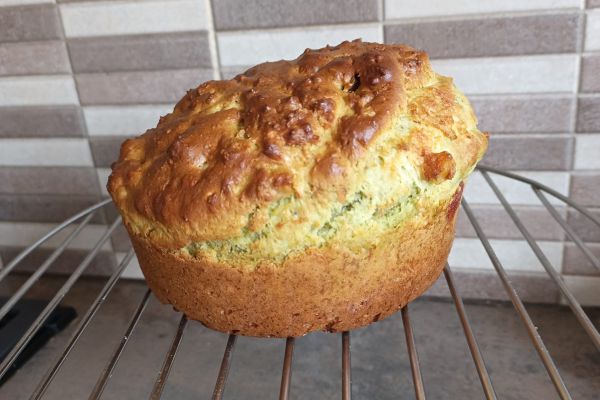 Recette Cake pistache et fruits confits au combi ninja