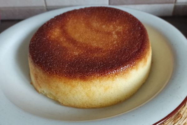 Recette Gâteau de semoule et caramel au COMBI NINJA