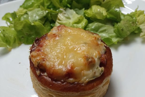 Bouchées au dés de jambon au combi ninja