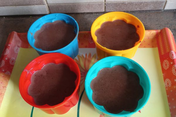 Dessert façon flamby chocolat